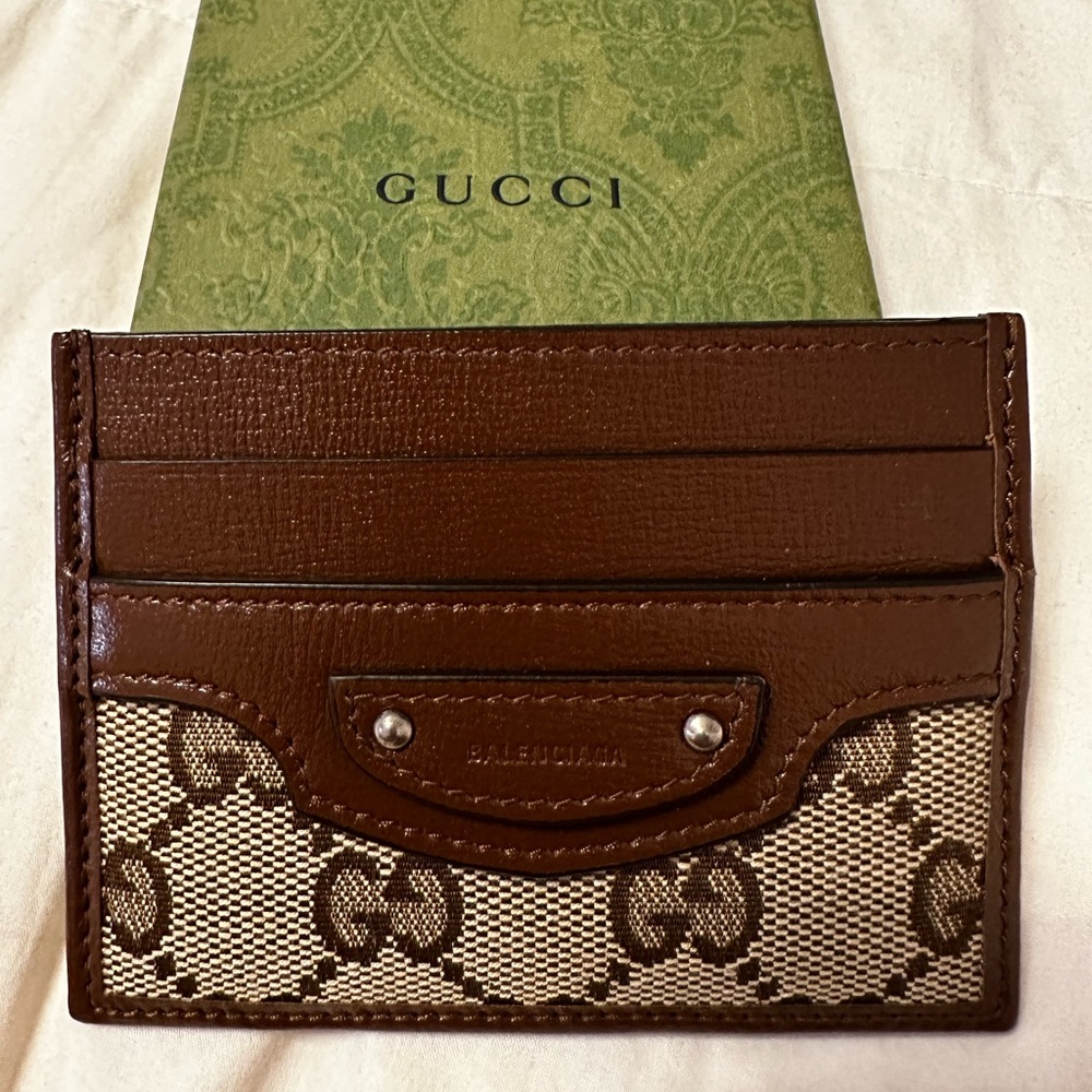 Gucci X Balenciaga The Hacker Project Neo Classic Card Case Wallet